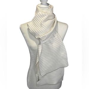 Coldwater Creek White Scarf